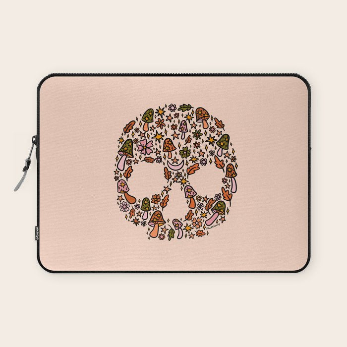Fall Skull Laptop Sleeve Gallery Image 1
