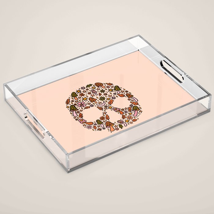 Fall Skull Acrylic Tray Gallery Image 1