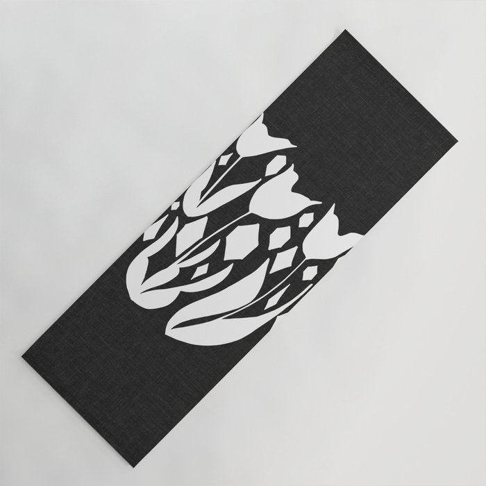 Diamond Tulips ii Yoga Mat Gallery Image 1
