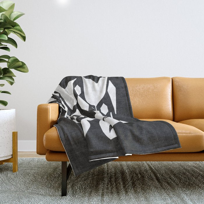 Diamond Tulips ii Throw Blanket Gallery Image 1