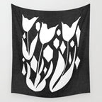 Diamond Tulips ii Wall Tapestry Gallery Image 4
