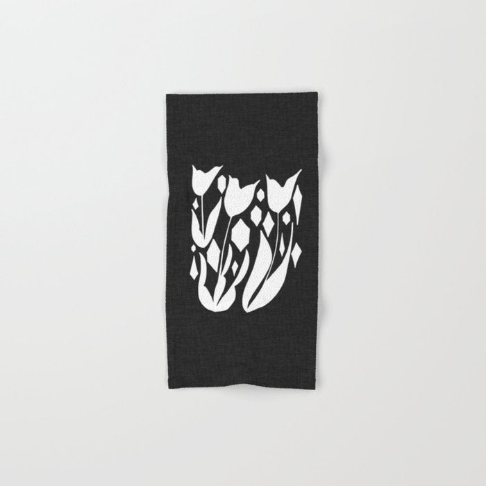 Diamond Tulips ii Bath Towel Gallery Image 1