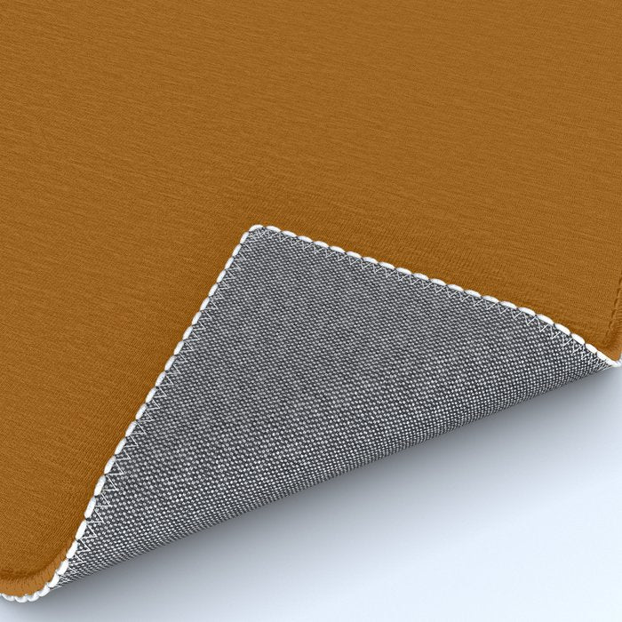 Burnt Orange Solid Color Rug Gallery Image 4