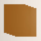 Burnt Orange Solid Color Wrapping Paper Gallery Image 3