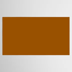 Burnt Orange Solid Color Tablecloth Gallery Image 2