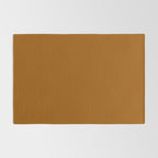 Burnt Orange Solid Color Rug Gallery Image 2