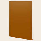 Burnt Orange Solid Color Wallpaper Gallery Image 2