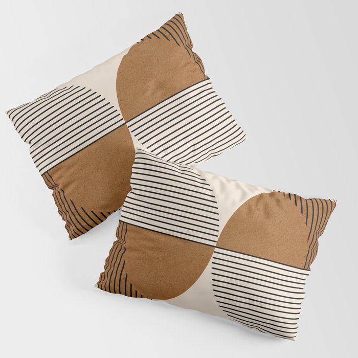 Abstraction_SUNSHINE_BALANCE_YINYANG_LINE_POP_ART_0630A Pillow Sham Gallery Image 3