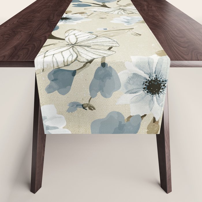 Flowers and Butterflies Table Runner Gallery Image 1