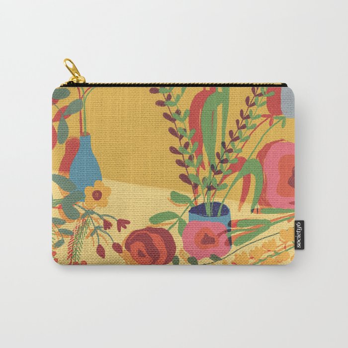 Floral composition Carry All Pouch Gallery Image 1