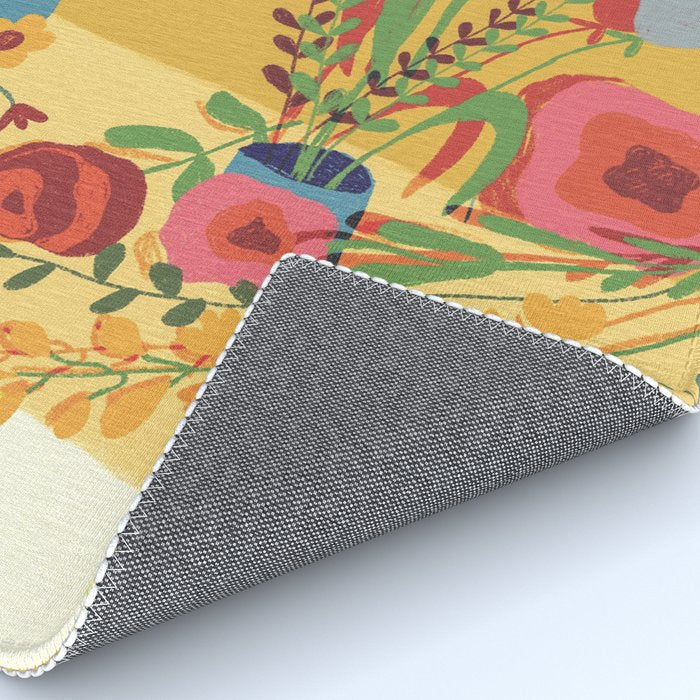 Floral composition Rug Gallery Image 4