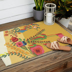 Floral composition Outdoor Rug Gallery Image 2