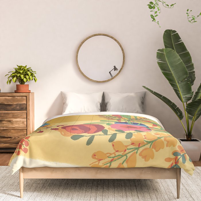 Floral composition Comforter Gallery Image 3