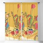 Floral composition Window Curtain Gallery Image 5