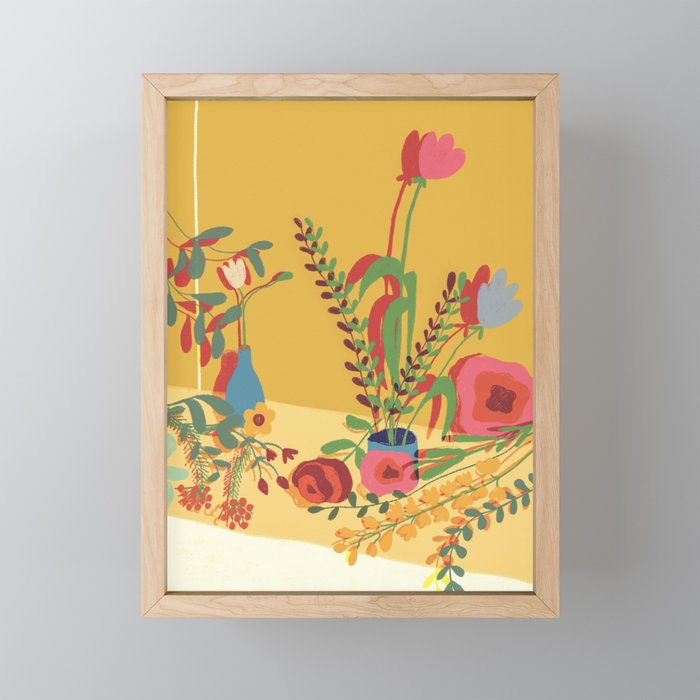 Floral composition Mini Art Print Gallery Image 1