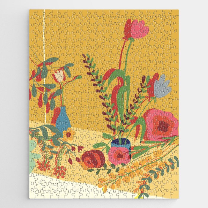 Floral composition Jigsaw Puzzle Gallery Image 1