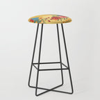 Floral composition Stool Gallery Image 1
