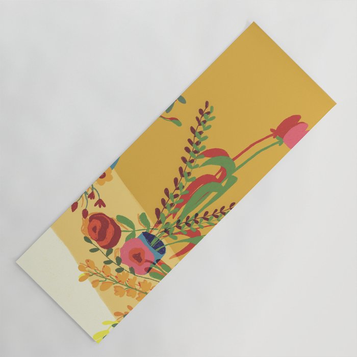 Floral composition Yoga Mat Gallery Image 1