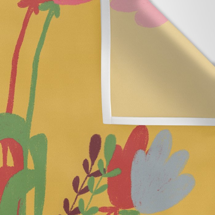 Floral composition Wall Tapestry Gallery Image 3