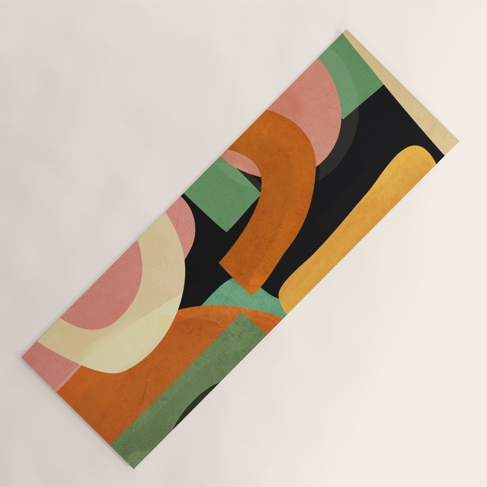 Minimal Modern Abstract 32 Yoga Mat Gallery Image 1