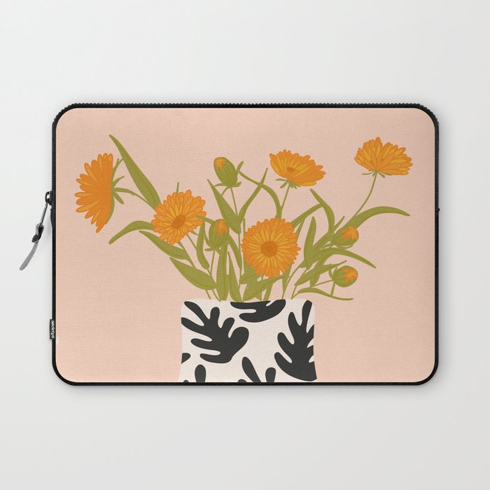 Vase no. 28 with Heliopsis Laptop Sleeve Gallery Image 1
