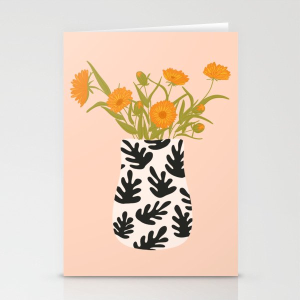 Vase no. 28 with Heliopsis Stationery Card Gallery Image 2