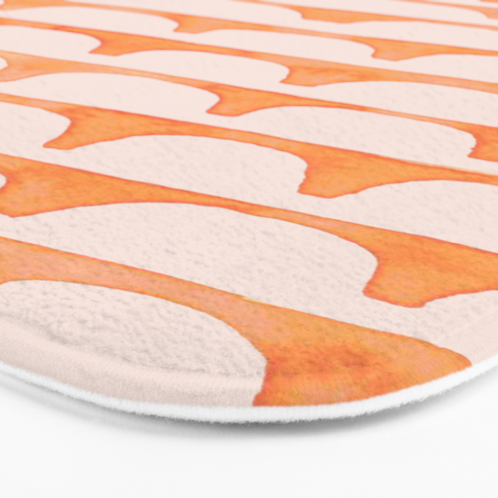 Scoop in peach Bath Mat Gallery Image 3