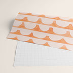 Scoop in peach Wrapping Paper Gallery Image 2