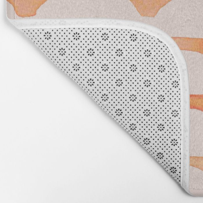 Scoop in peach Bath Mat Gallery Image 2