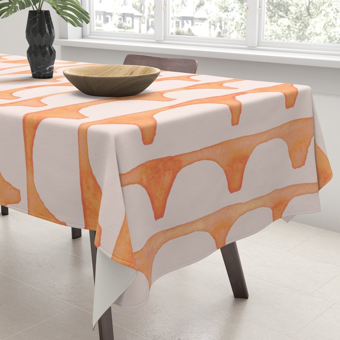 Scoop in peach Tablecloth Gallery Image 3