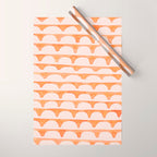 Scoop in peach Wrapping Paper Gallery Image 1