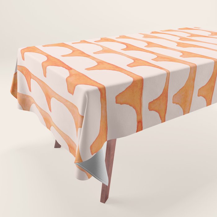 Scoop in peach Tablecloth Gallery Image 1