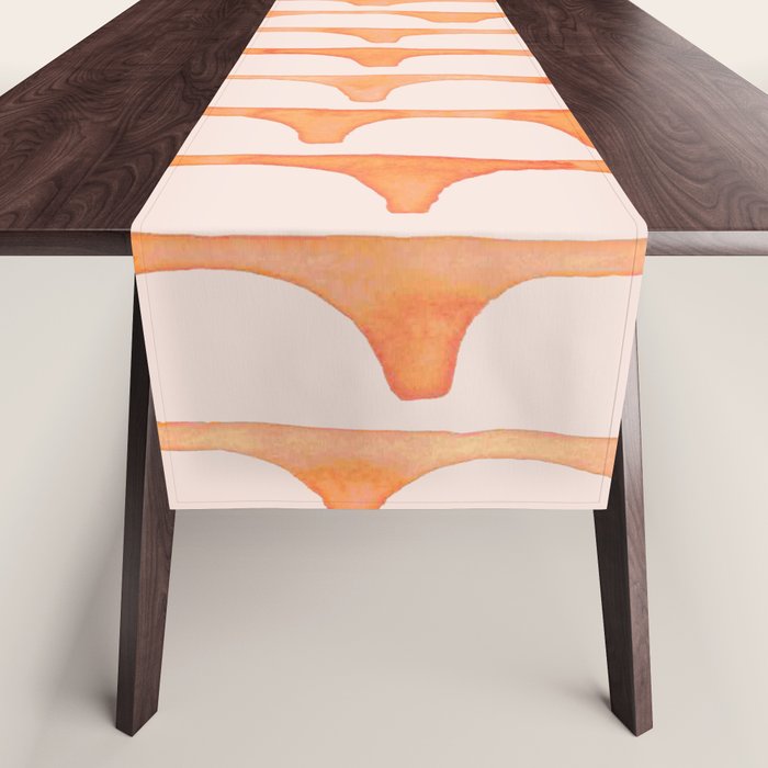 Scoop in peach Table Runner Gallery Image 1
