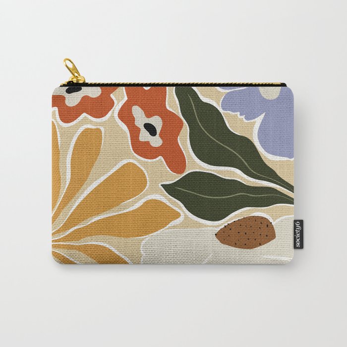 Mid-Century Garden II Carry All Pouch Gallery Image 1
