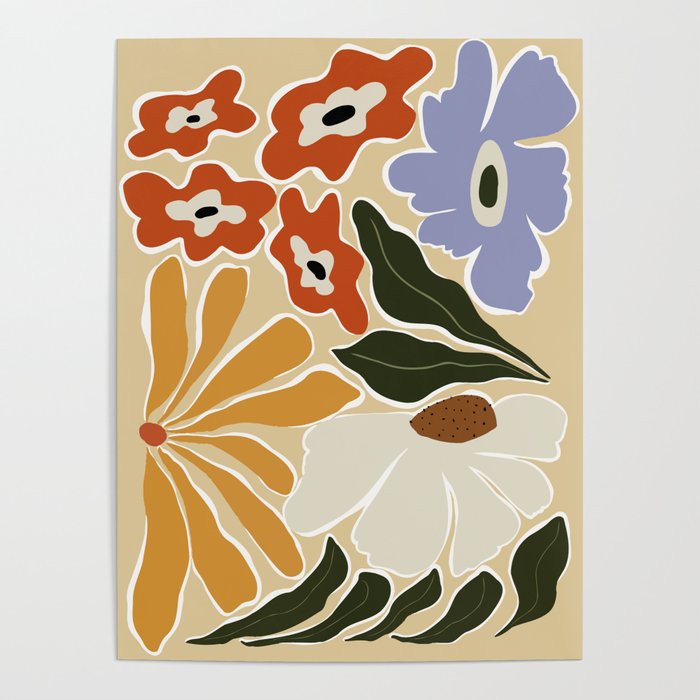 Mid-Century Garden II Poster Gallery Image 1