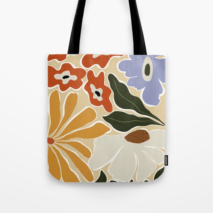 Mid-Century Garden II Tote Bag Gallery Image 1