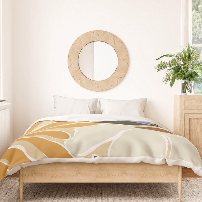 Mid-Century Garden II Duvet Cover Gallery Image 3