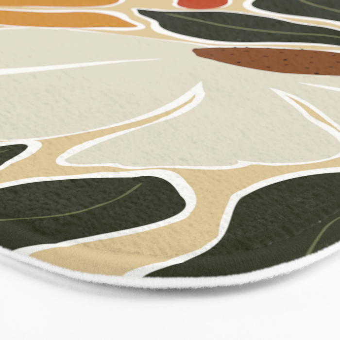 Mid-Century Garden II Bath Mat Gallery Image 3