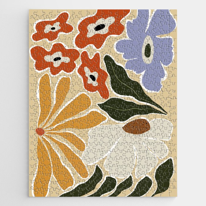 Mid-Century Garden II Jigsaw Puzzle Gallery Image 1