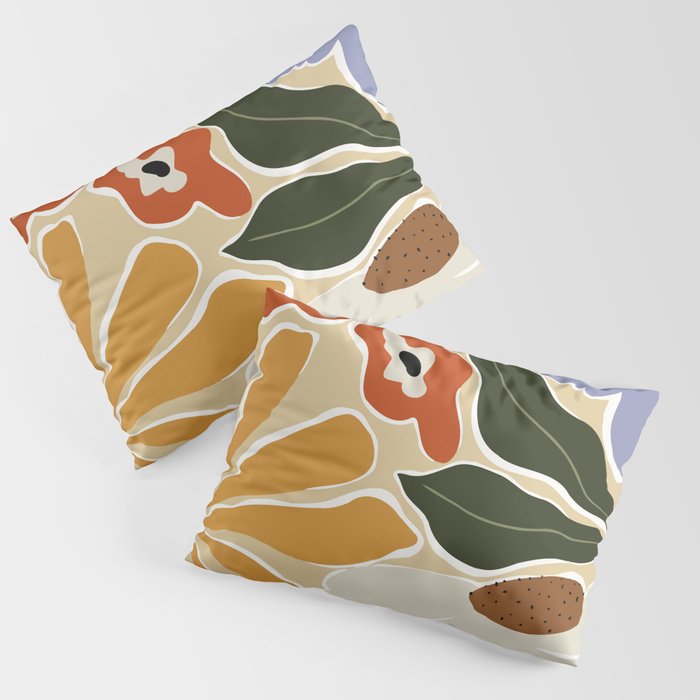 Mid-Century Garden II Pillow Sham Gallery Image 3