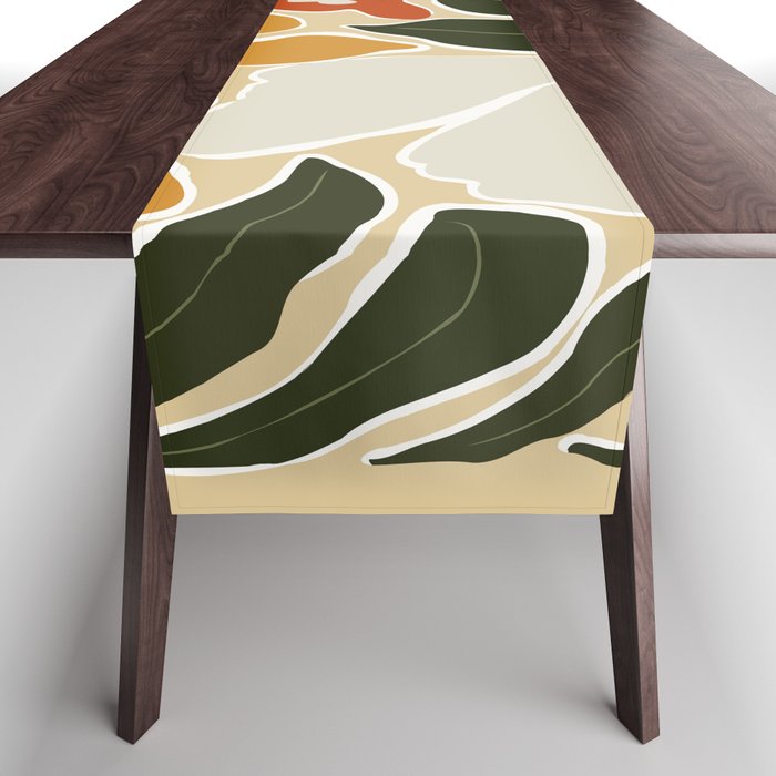 Mid-Century Garden II Table Runner Gallery Image 1