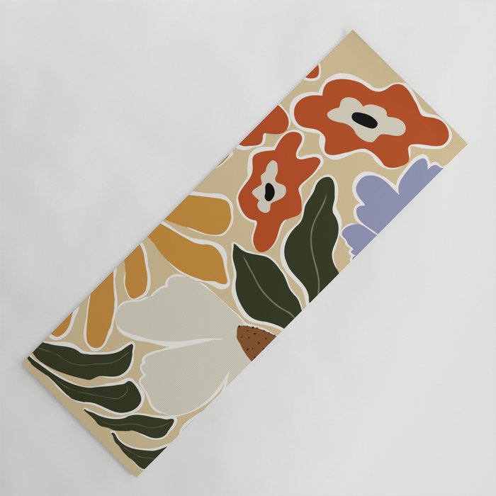 Mid-Century Garden II Yoga Mat Gallery Image 1