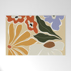 Mid-Century Garden II Welcome Mat Gallery Image 1