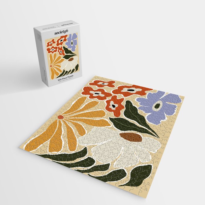 Mid-Century Garden II Jigsaw Puzzle Gallery Image 2
