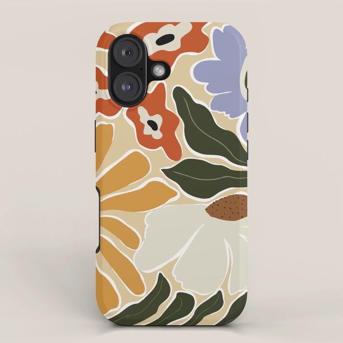 Mid-Century Garden II iPhone Case Gallery Image 1