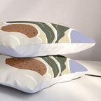 Mid-Century Garden II Pillow Sham Gallery Image 3