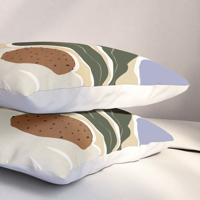 Mid-Century Garden II Pillow Sham Gallery Image 3