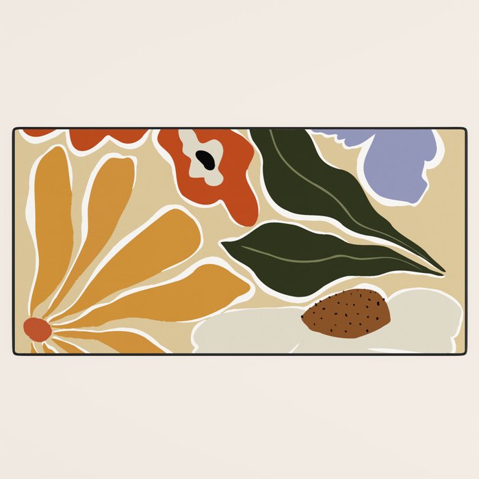 Mid-Century Garden II Desk Mat Gallery Image 3
