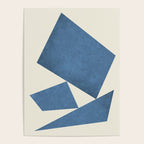 3 Forms Composition - Blue Poster Gallery Image 4