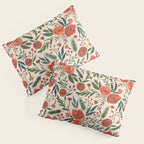 Christmas Floral Pattern Pillow Sham Gallery Image 3
